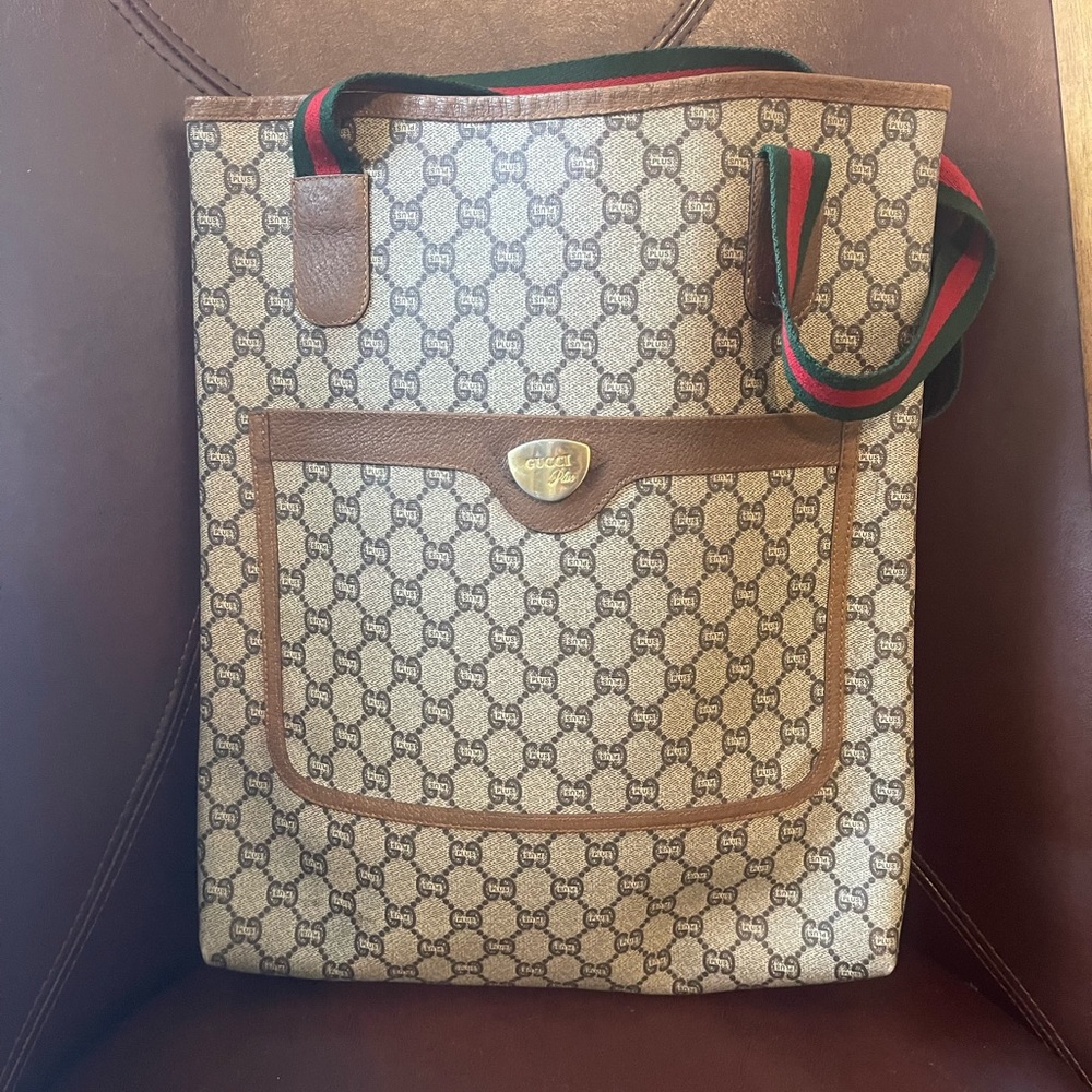 Gucci Large Monogram Tote